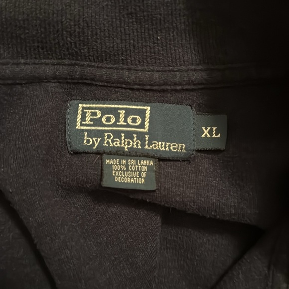 Polo by Ralph Lauren men’s pull over XL Blue - Picture 5 of 5